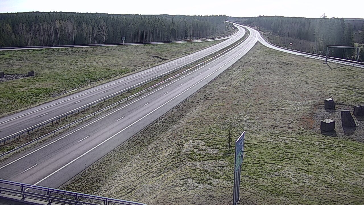 Weather Camera Image Väg 7 Vederlax, Virojoki, Virolahti, Kymenlaakso