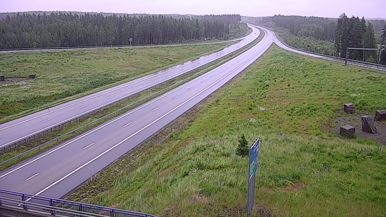 Weather Camera Image Väg 7 Vederlax, Virojoki, Virolahti, Kymenlaakso