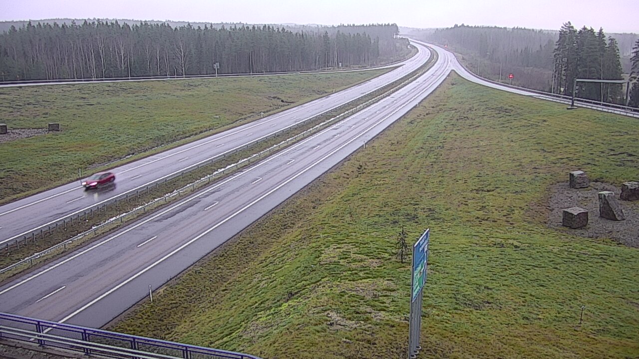 Weather Camera Image Väg 7 Vederlax, Virojoki, Virolahti, Kymenlaakso