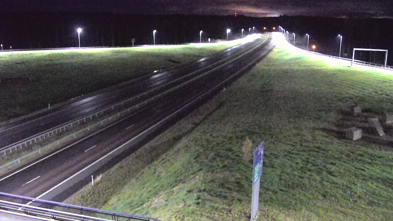 Weather Camera Image Väg 7 Vederlax, Virojoki, Virolahti, Kymenlaakso