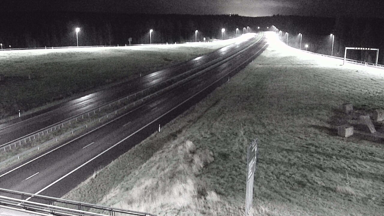Weather Camera Image Väg 7 Vederlax, Virojoki, Virolahti, Kymenlaakso