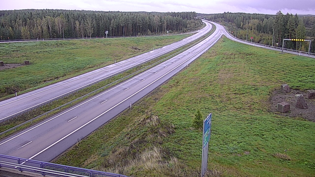 Weather Camera Image Väg 7 Vederlax, Virojoki, Virolahti, Kymenlaakso