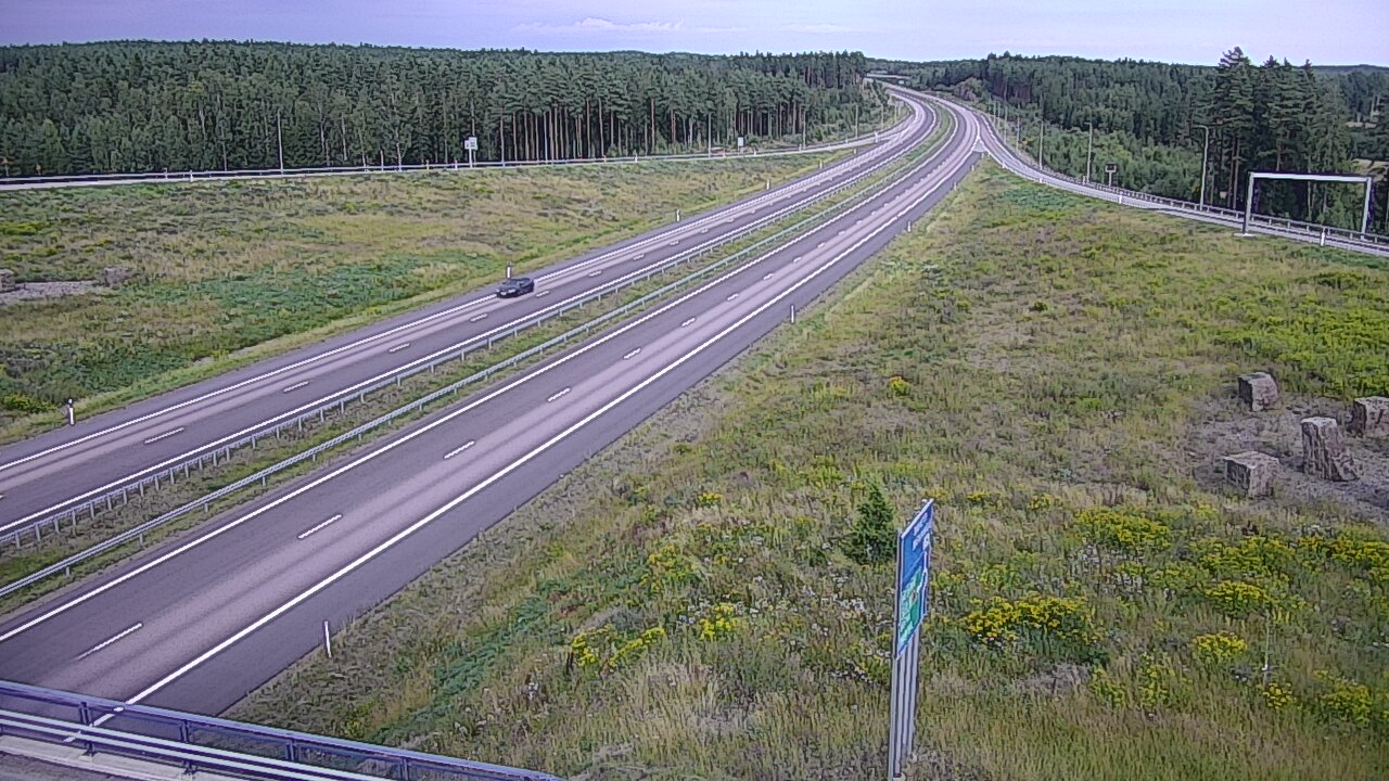 Weather Camera Image Väg 7 Vederlax, Virojoki, Virolahti, Kymenlaakso