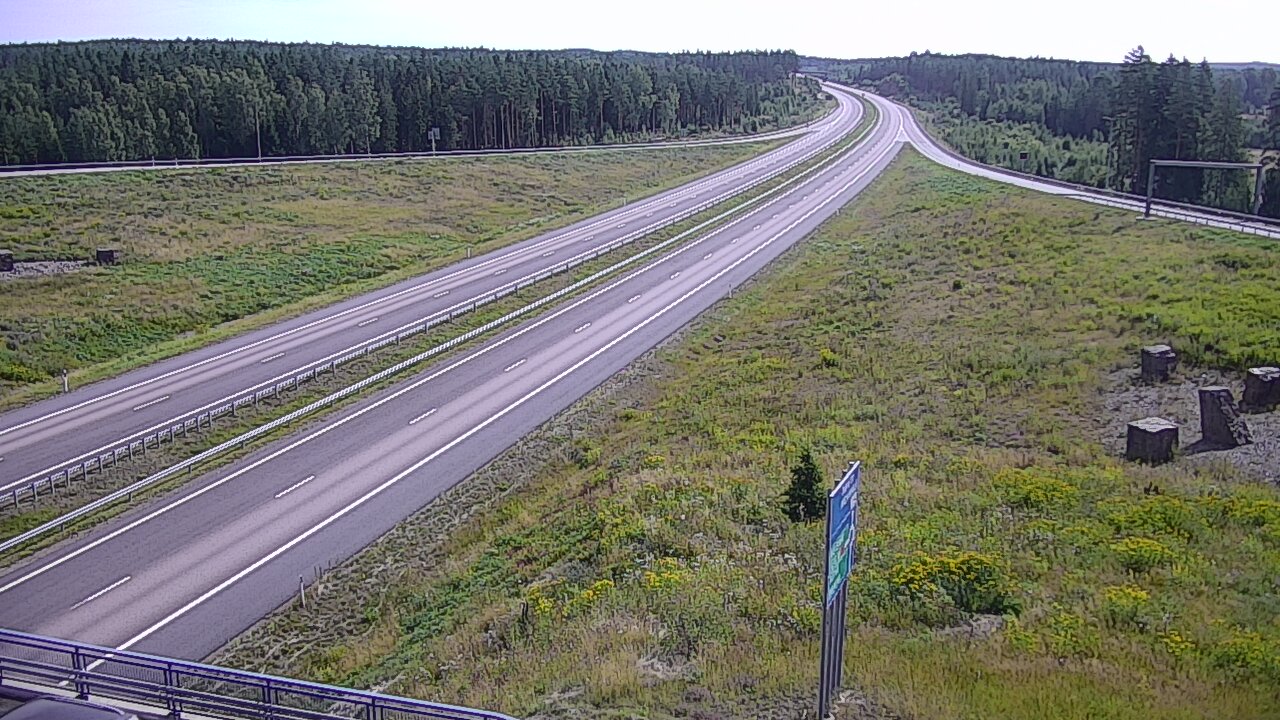 Weather Camera Image Väg 7 Vederlax, Virojoki, Virolahti, Kymenlaakso