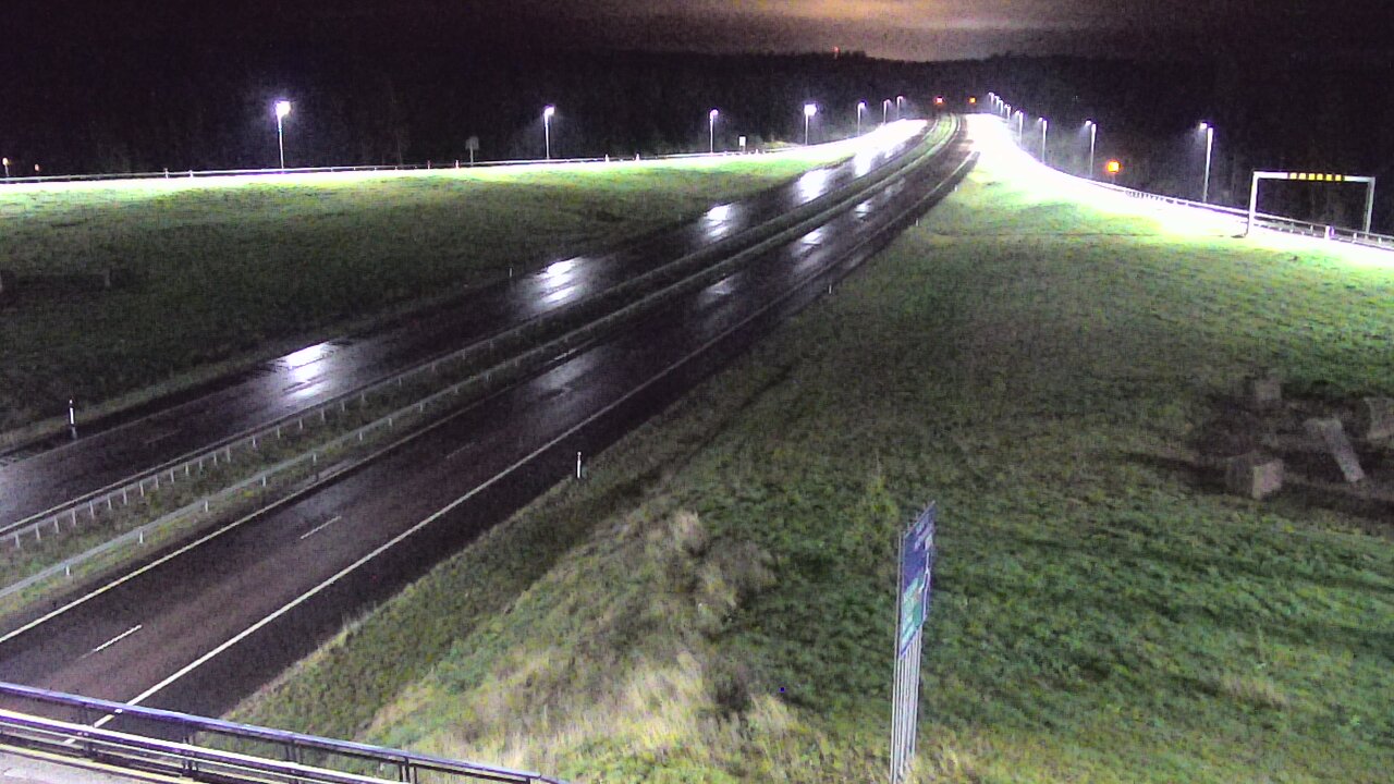 Weather Camera Image Väg 7 Vederlax, Virojoki, Virolahti, Kymenlaakso