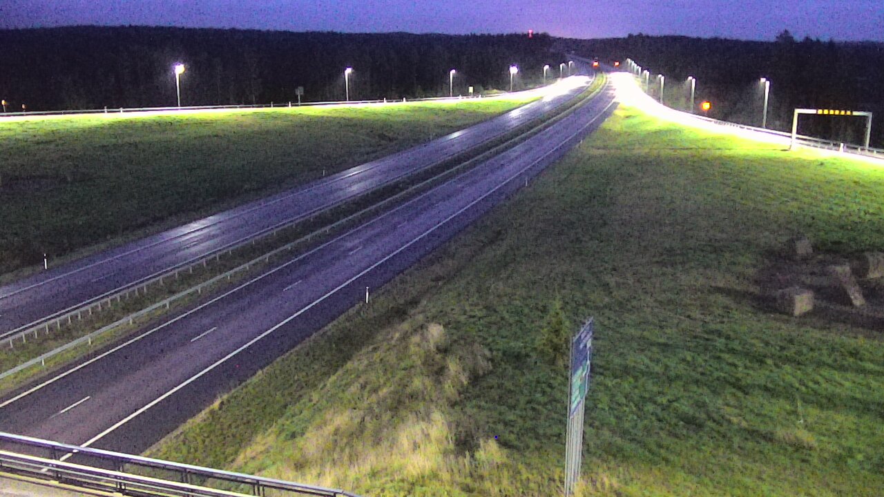 Weather Camera Image Väg 7 Vederlax, Virojoki, Virolahti, Kymenlaakso