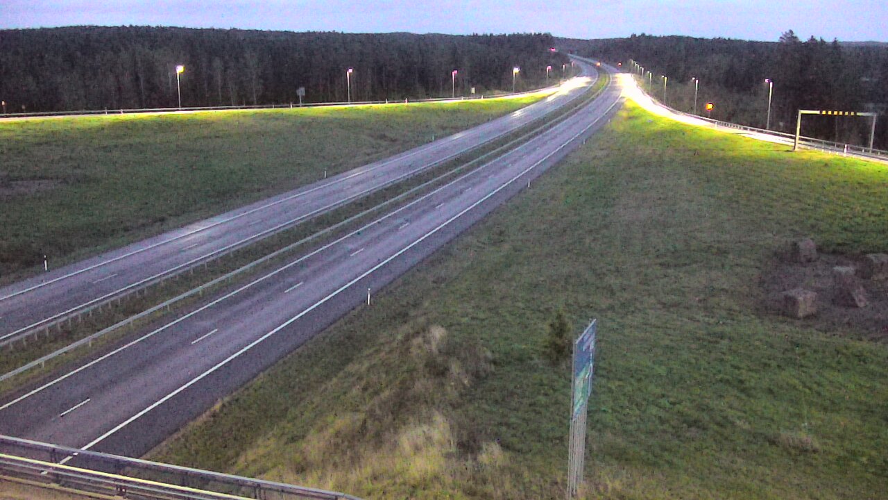 Weather Camera Image Väg 7 Vederlax, Virojoki, Virolahti, Kymenlaakso