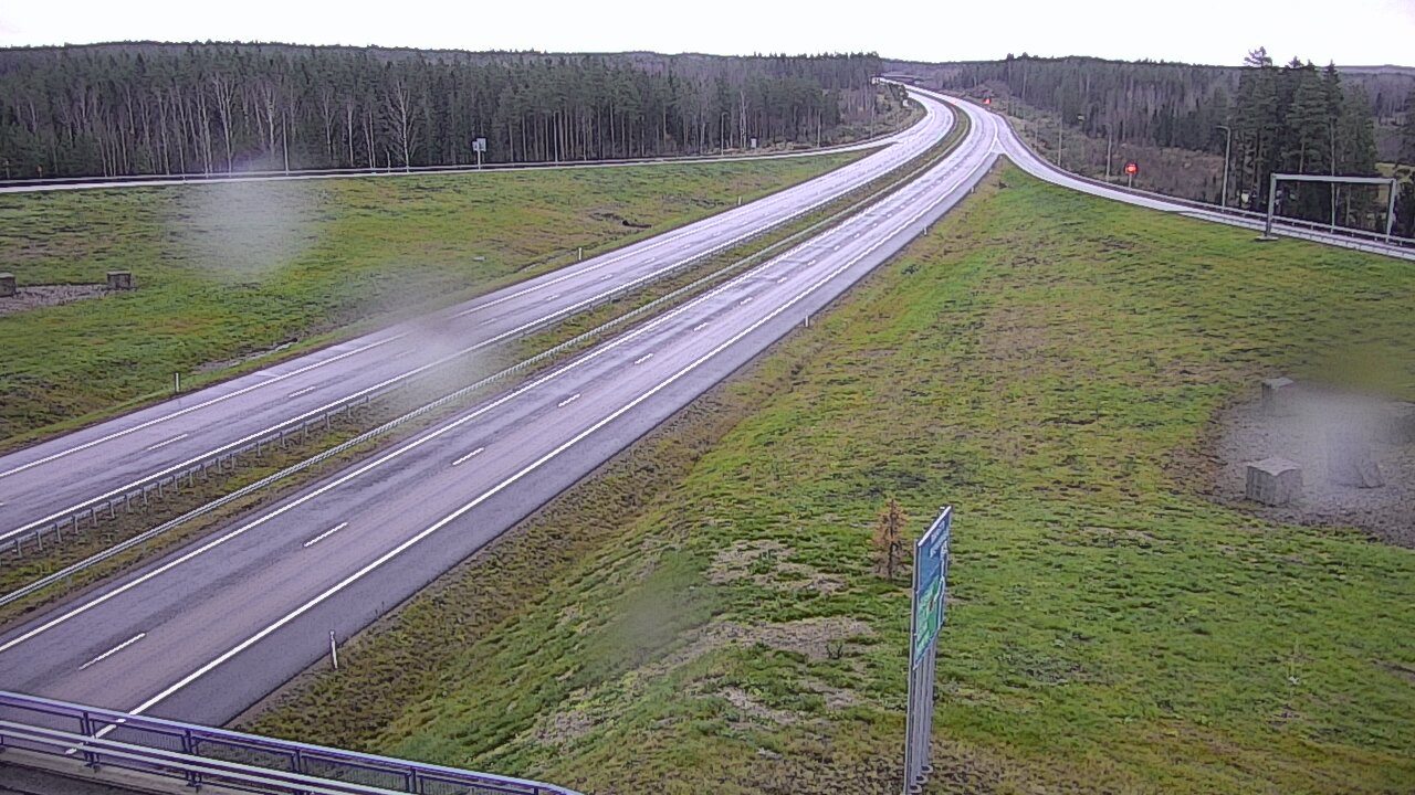 Weather Camera Image Väg 7 Vederlax, Virojoki, Virolahti, Kymenlaakso