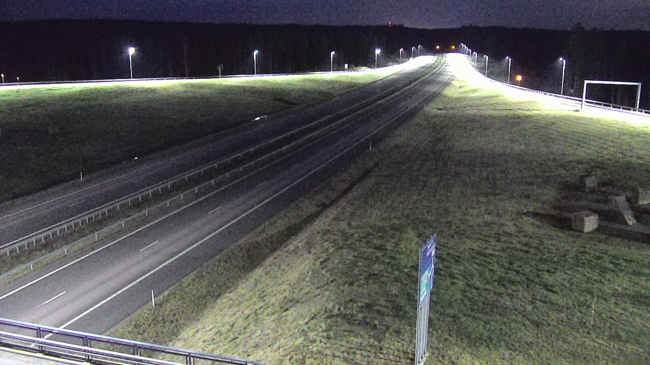 Weather Camera Image Väg 7 Vederlax, Virojoki, Virolahti, Kymenlaakso