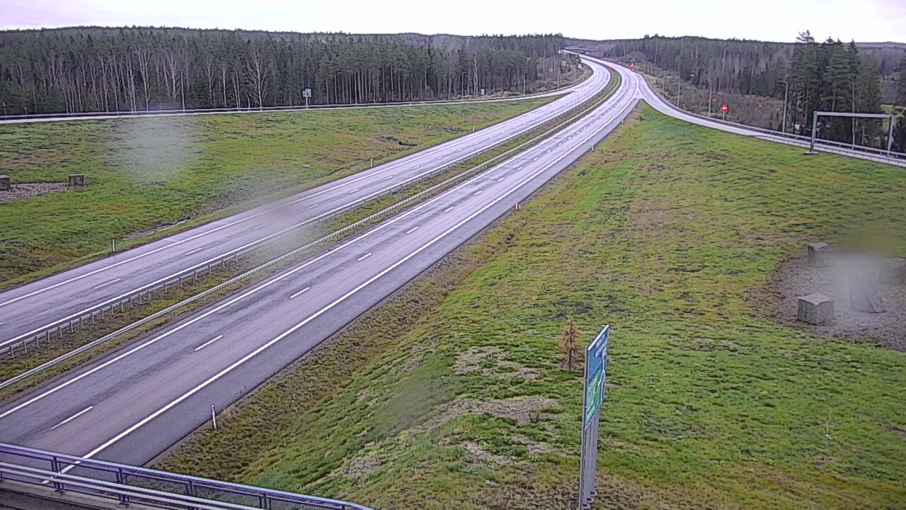 Weather Camera Image Väg 7 Vederlax, Virojoki, Virolahti, Kymenlaakso
