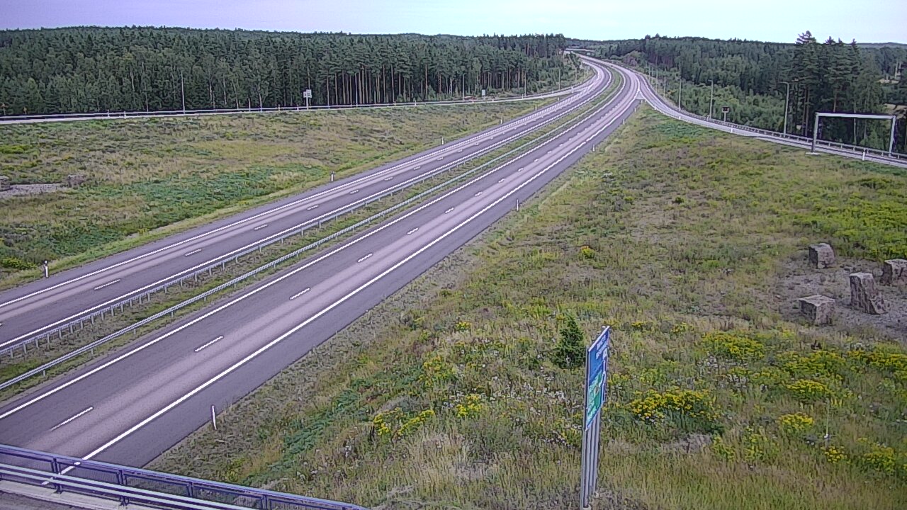 Weather Camera Image Väg 7 Vederlax, Virojoki, Virolahti, Kymenlaakso