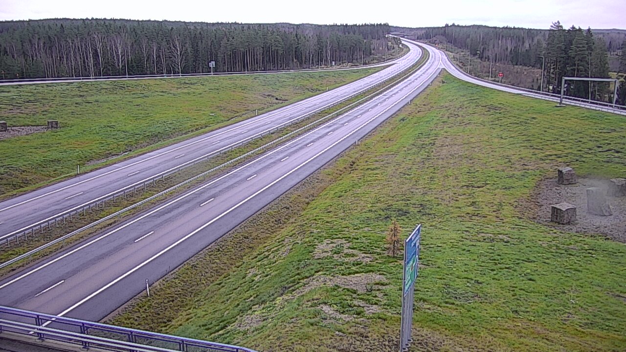 Weather Camera Image Väg 7 Vederlax, Virojoki, Virolahti, Kymenlaakso