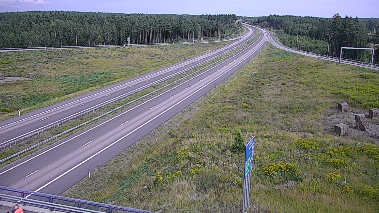 Weather Camera Image Väg 7 Vederlax, Virojoki, Virolahti, Kymenlaakso