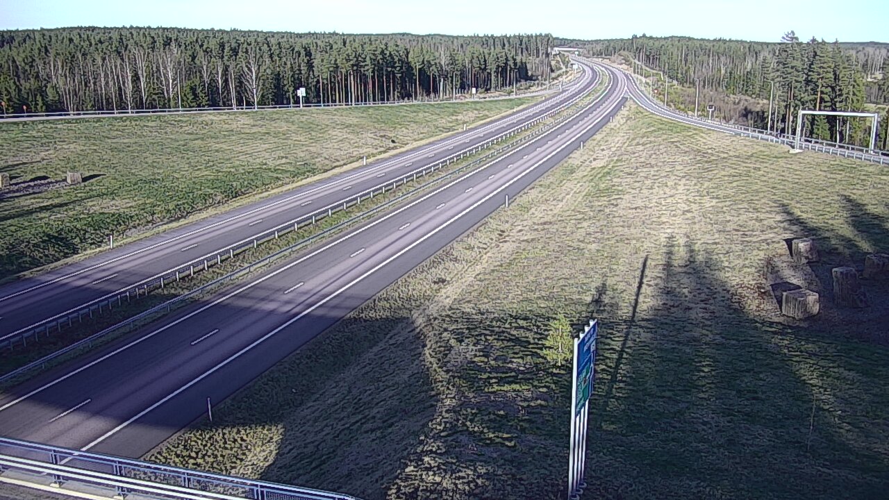 Weather Camera Image Väg 7 Vederlax, Virojoki, Virolahti, Kymenlaakso