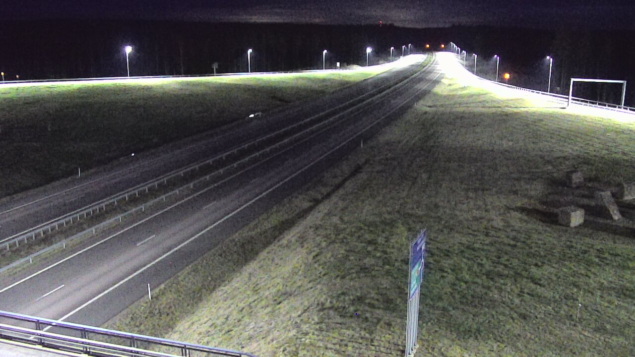 Weather Camera Image Väg 7 Vederlax, Virojoki, Virolahti, Kymenlaakso