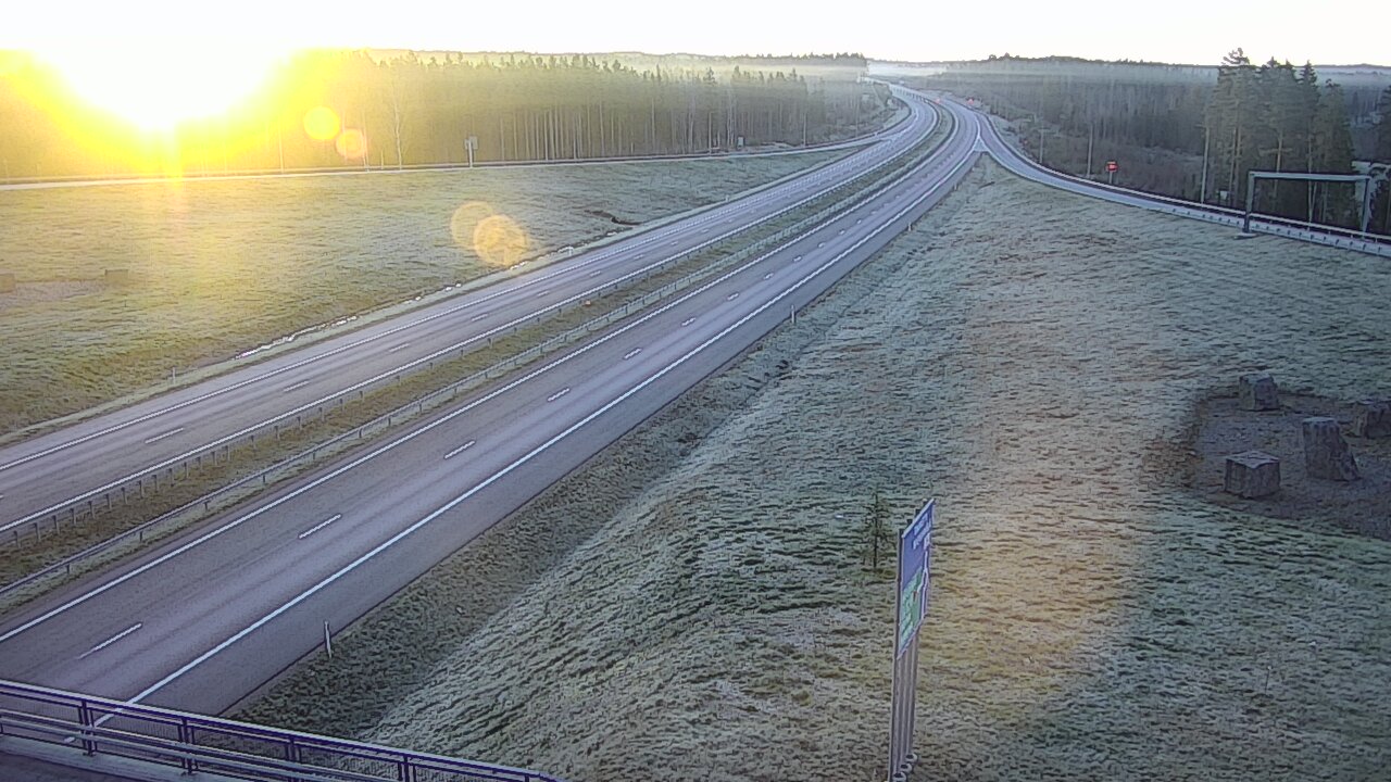 Weather Camera Image Road 7 Virolahti, Virojoki, Virolahti, Kymenlaakso