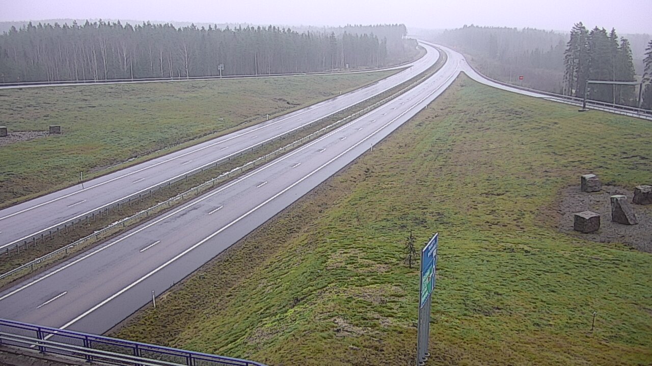 Weather Camera Image Väg 7 Vederlax, Virojoki, Virolahti, Kymenlaakso
