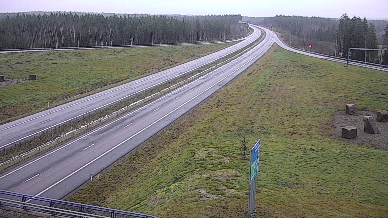 Weather Camera Image Väg 7 Vederlax, Virojoki, Virolahti, Kymenlaakso