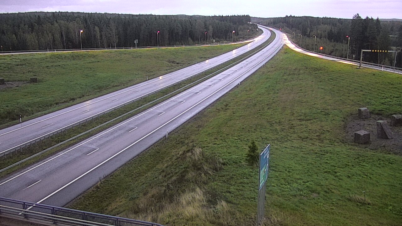 Weather Camera Image Väg 7 Vederlax, Virojoki, Virolahti, Kymenlaakso