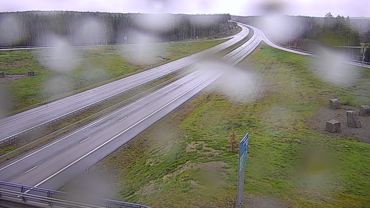Weather Camera Image Väg 7 Vederlax, Virojoki, Virolahti, Kymenlaakso