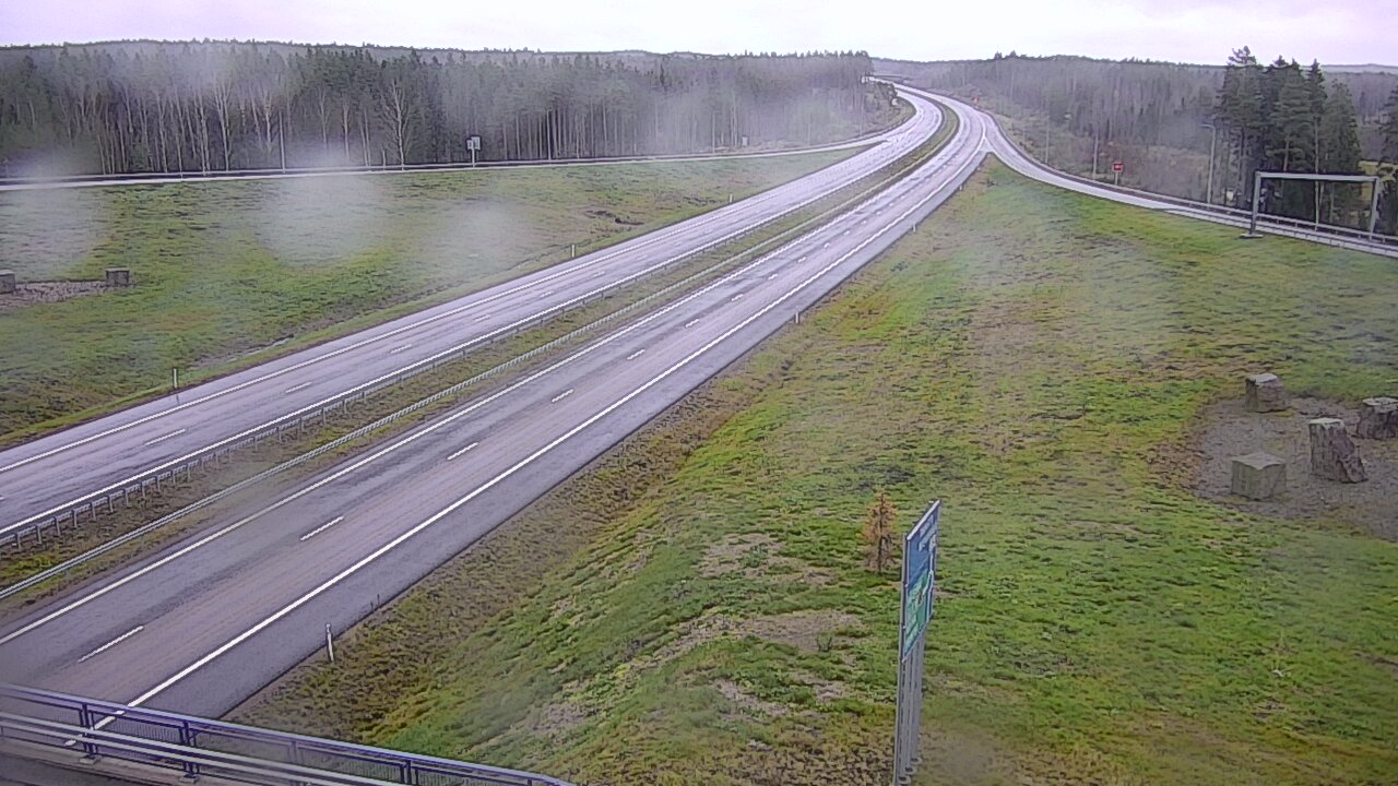 Weather Camera Image Väg 7 Vederlax, Virojoki, Virolahti, Kymenlaakso