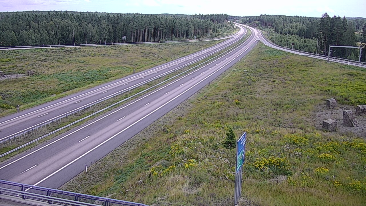 Weather Camera Image Väg 7 Vederlax, Virojoki, Virolahti, Kymenlaakso