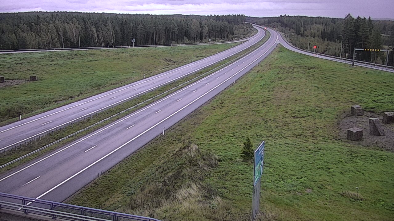 Weather Camera Image Väg 7 Vederlax, Virojoki, Virolahti, Kymenlaakso