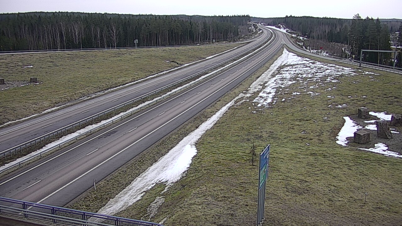 Weather Camera Image Väg 7 Vederlax, Virojoki, Virolahti, Kymenlaakso