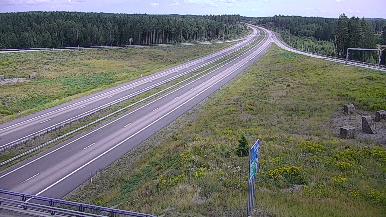 Weather Camera Image Väg 7 Vederlax, Virojoki, Virolahti, Kymenlaakso