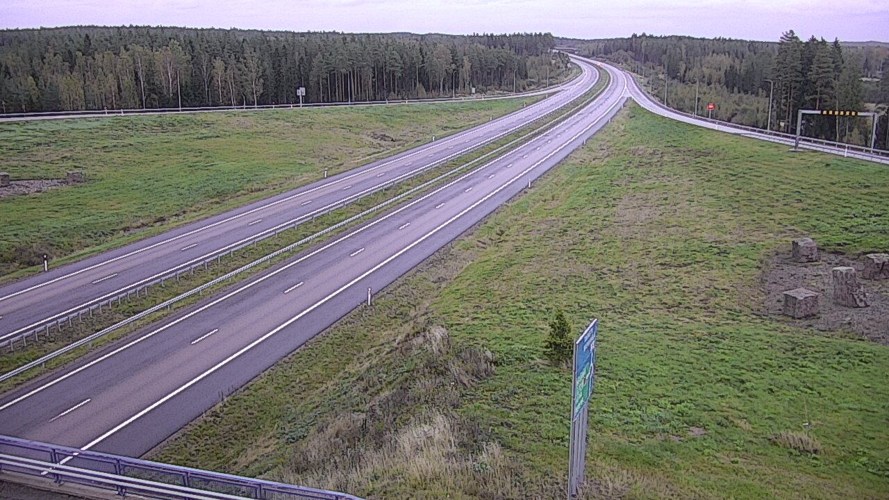 Weather Camera Image Väg 7 Vederlax, Virojoki, Virolahti, Kymenlaakso