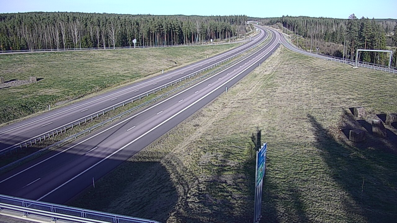 Weather Camera Image Väg 7 Vederlax, Virojoki, Virolahti, Kymenlaakso