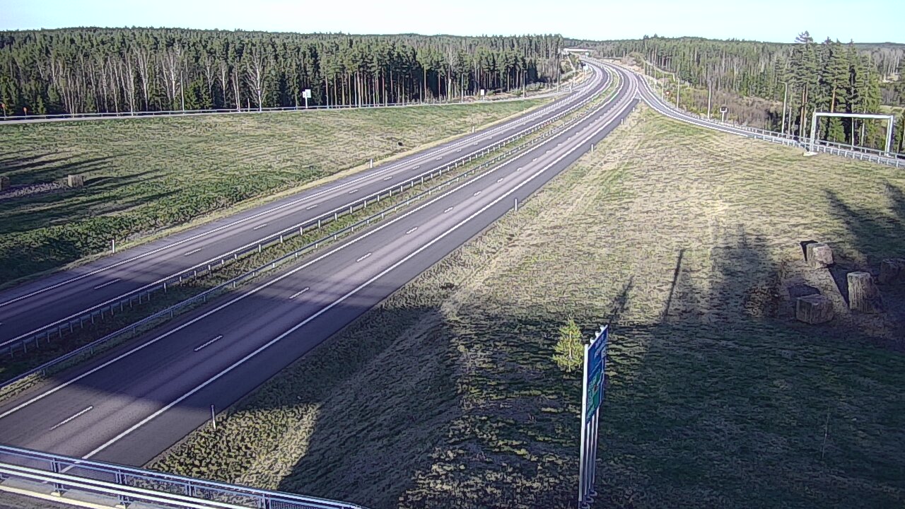 Weather Camera Image Väg 7 Vederlax, Virojoki, Virolahti, Kymenlaakso