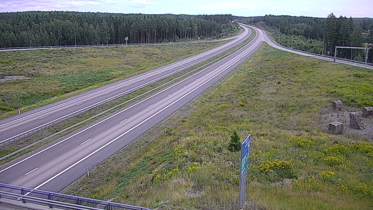 Weather Camera Image Väg 7 Vederlax, Virojoki, Virolahti, Kymenlaakso