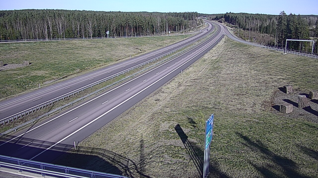Weather Camera Image Väg 7 Vederlax, Virojoki, Virolahti, Kymenlaakso