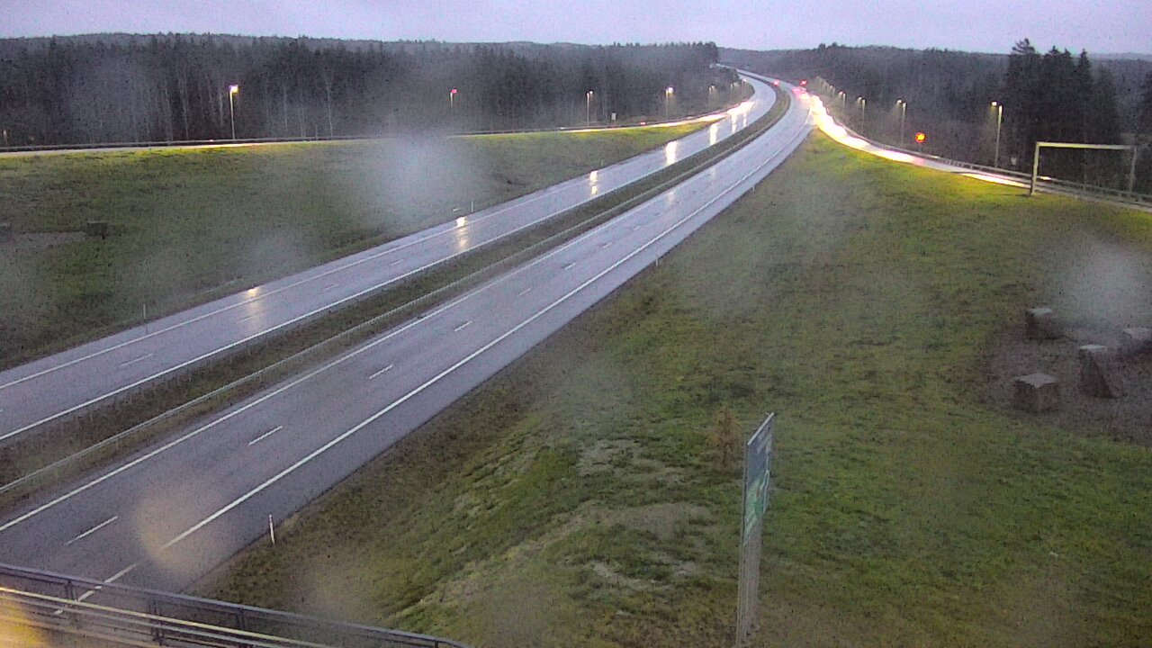 Weather Camera Image Väg 7 Vederlax, Virojoki, Virolahti, Kymenlaakso
