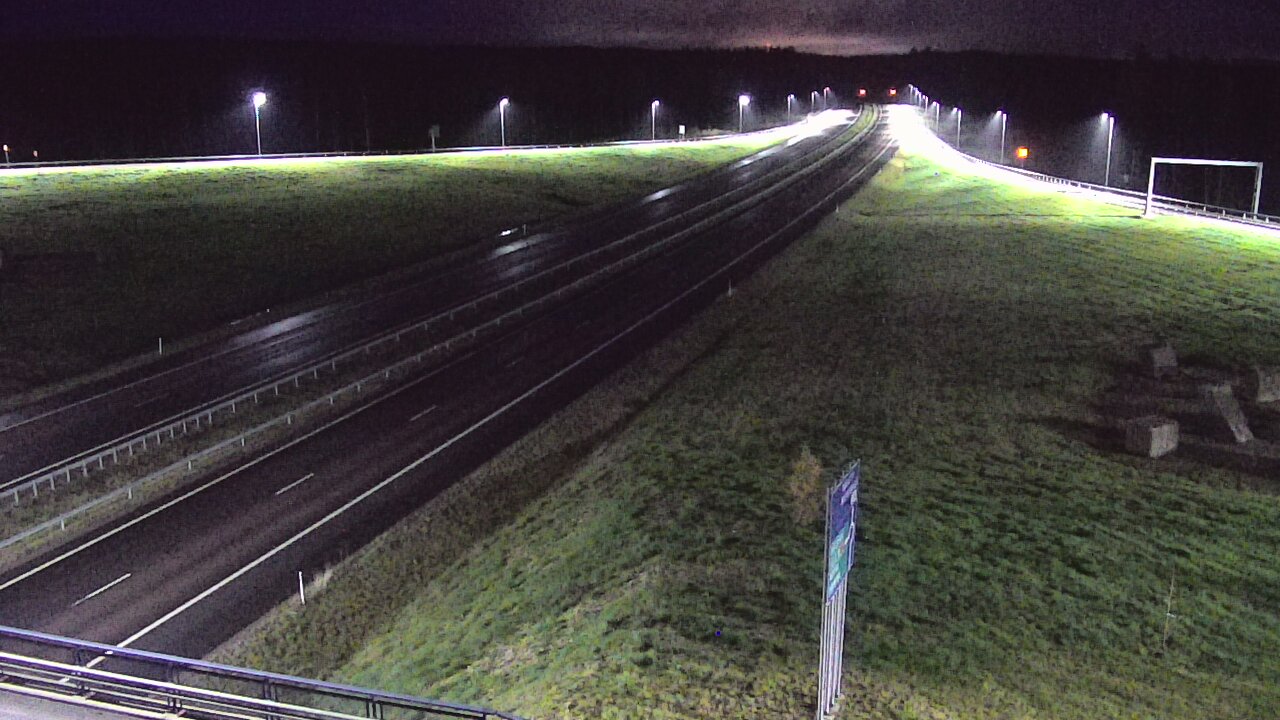 Weather Camera Image Väg 7 Vederlax, Virojoki, Virolahti, Kymenlaakso