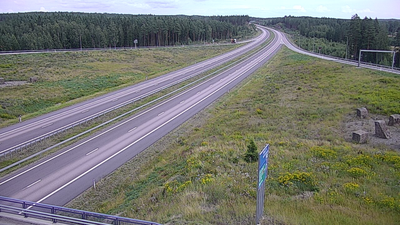 Weather Camera Image Väg 7 Vederlax, Virojoki, Virolahti, Kymenlaakso