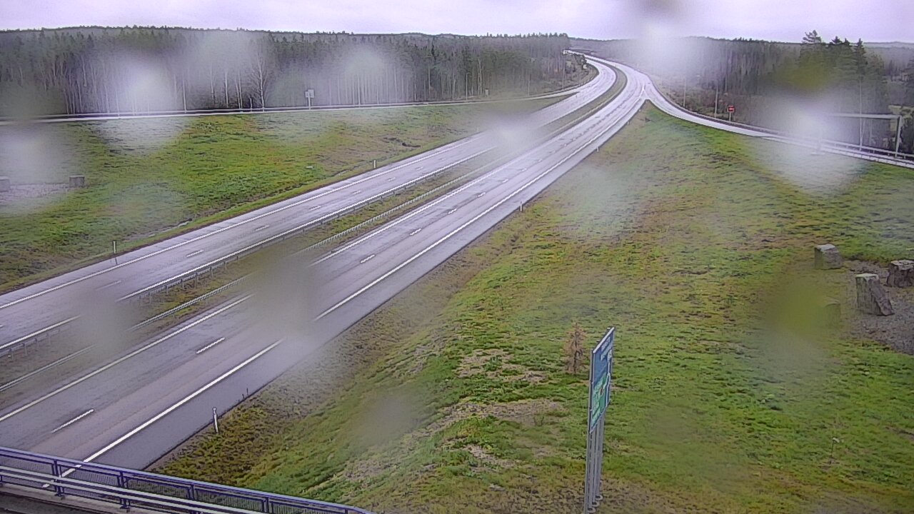 Weather Camera Image Väg 7 Vederlax, Virojoki, Virolahti, Kymenlaakso