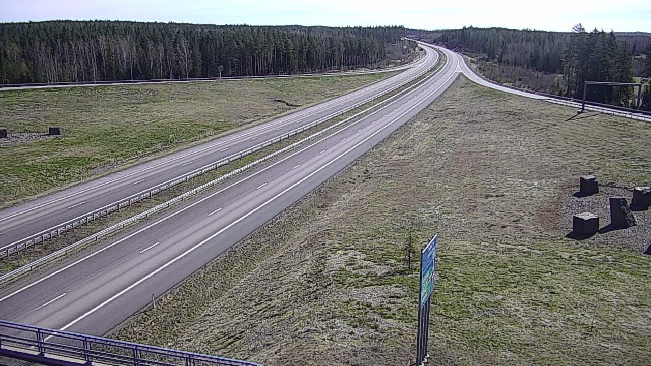 Weather Camera Image Väg 7 Vederlax, Virojoki, Virolahti, Kymenlaakso