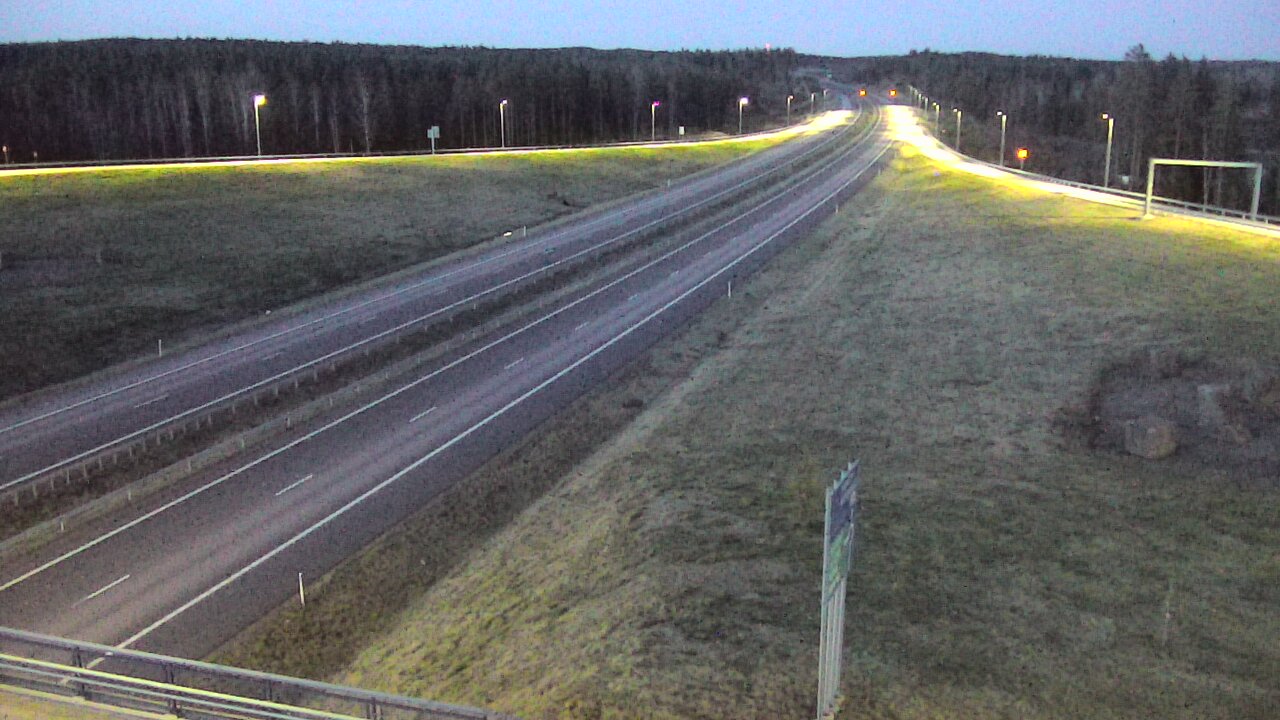 Weather Camera Image Väg 7 Vederlax, Virojoki, Virolahti, Kymenlaakso