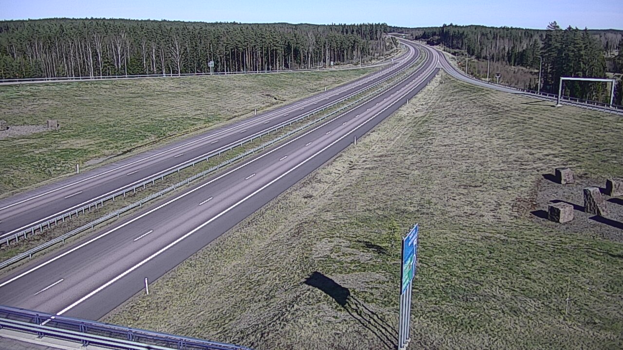Weather Camera Image Väg 7 Vederlax, Virojoki, Virolahti, Kymenlaakso