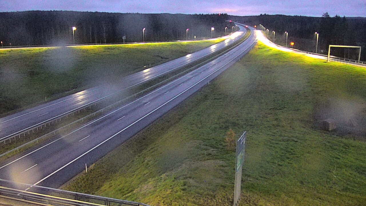 Weather Camera Image Väg 7 Vederlax, Virojoki, Virolahti, Kymenlaakso