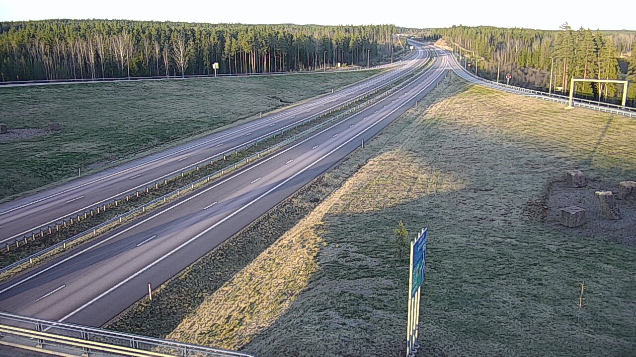 Weather Camera Image Väg 7 Vederlax, Virojoki, Virolahti, Kymenlaakso