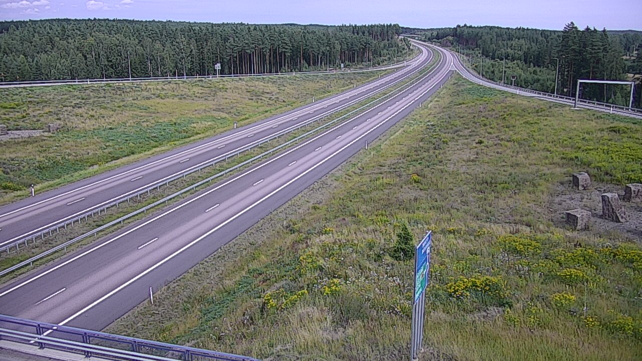 Weather Camera Image Väg 7 Vederlax, Virojoki, Virolahti, Kymenlaakso