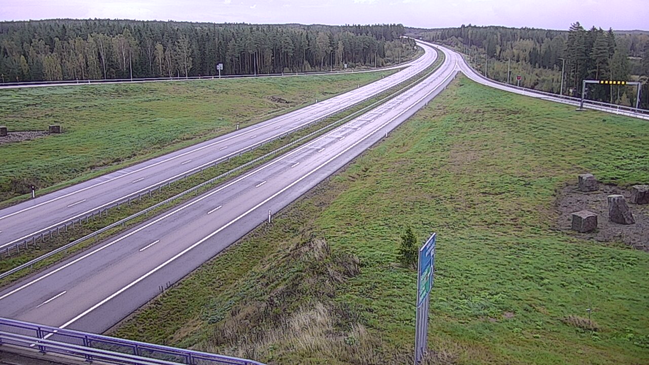 Weather Camera Image Väg 7 Vederlax, Virojoki, Virolahti, Kymenlaakso