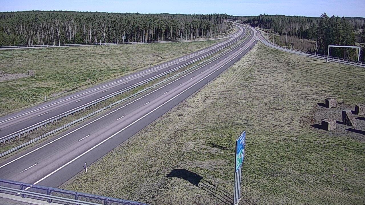 Weather Camera Image Väg 7 Vederlax, Virojoki, Virolahti, Kymenlaakso