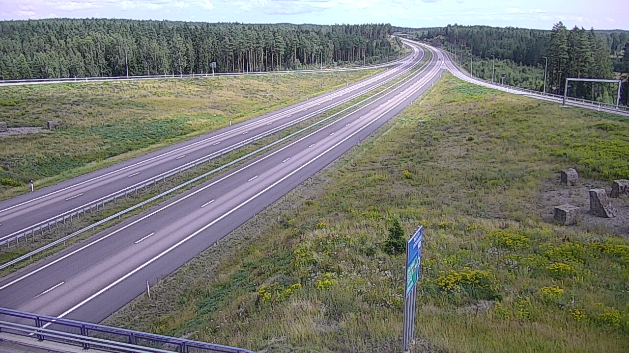 Weather Camera Image Väg 7 Vederlax, Virojoki, Virolahti, Kymenlaakso