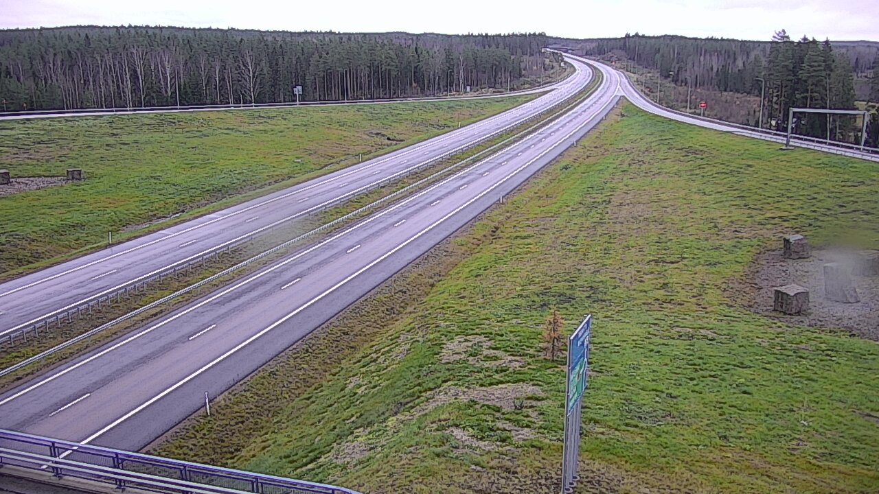 Weather Camera Image Väg 7 Vederlax, Virojoki, Virolahti, Kymenlaakso