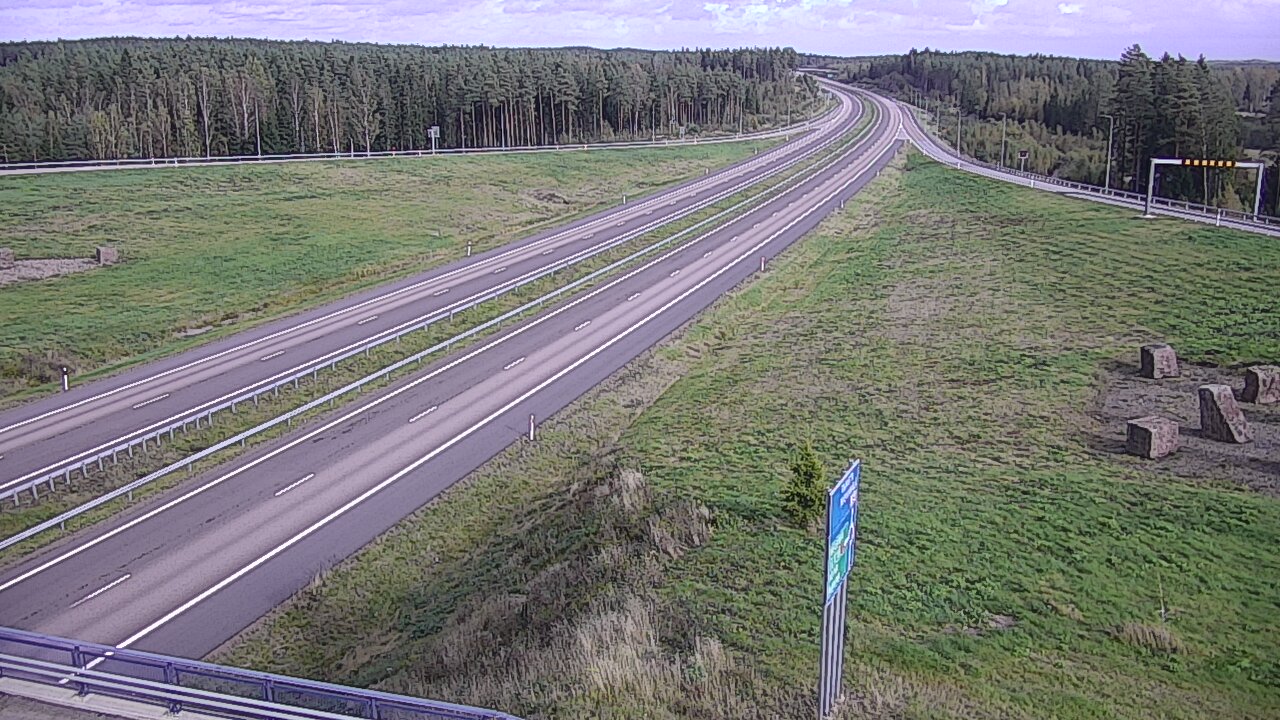 Weather Camera Image Väg 7 Vederlax, Virojoki, Virolahti, Kymenlaakso