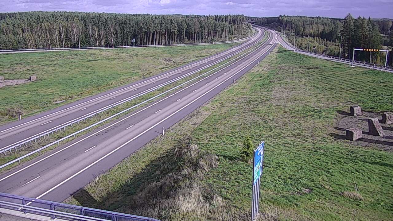 Weather Camera Image Väg 7 Vederlax, Virojoki, Virolahti, Kymenlaakso